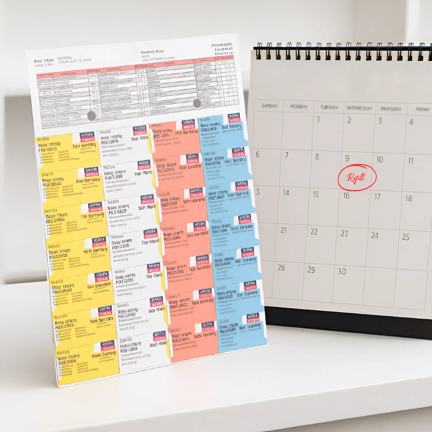 Customer completing rental process at Aston Pharmacy.